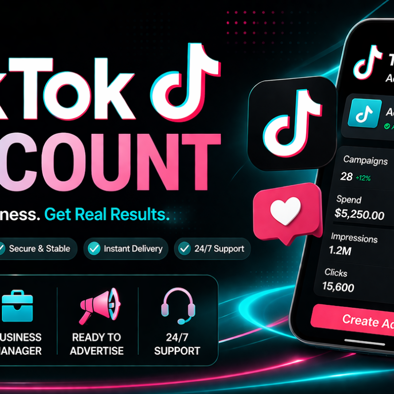 Buy TikTok Ads Account